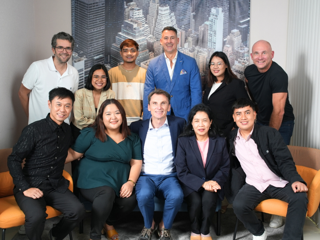 Manila Team with the senior leadership team of Kredit Hero